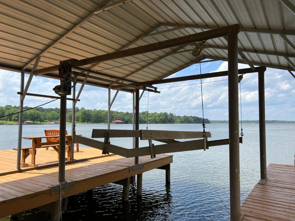 Lakefront Oasis With Private Boat Dock On Lake Palestine Coffee City Ngoại thất bức ảnh